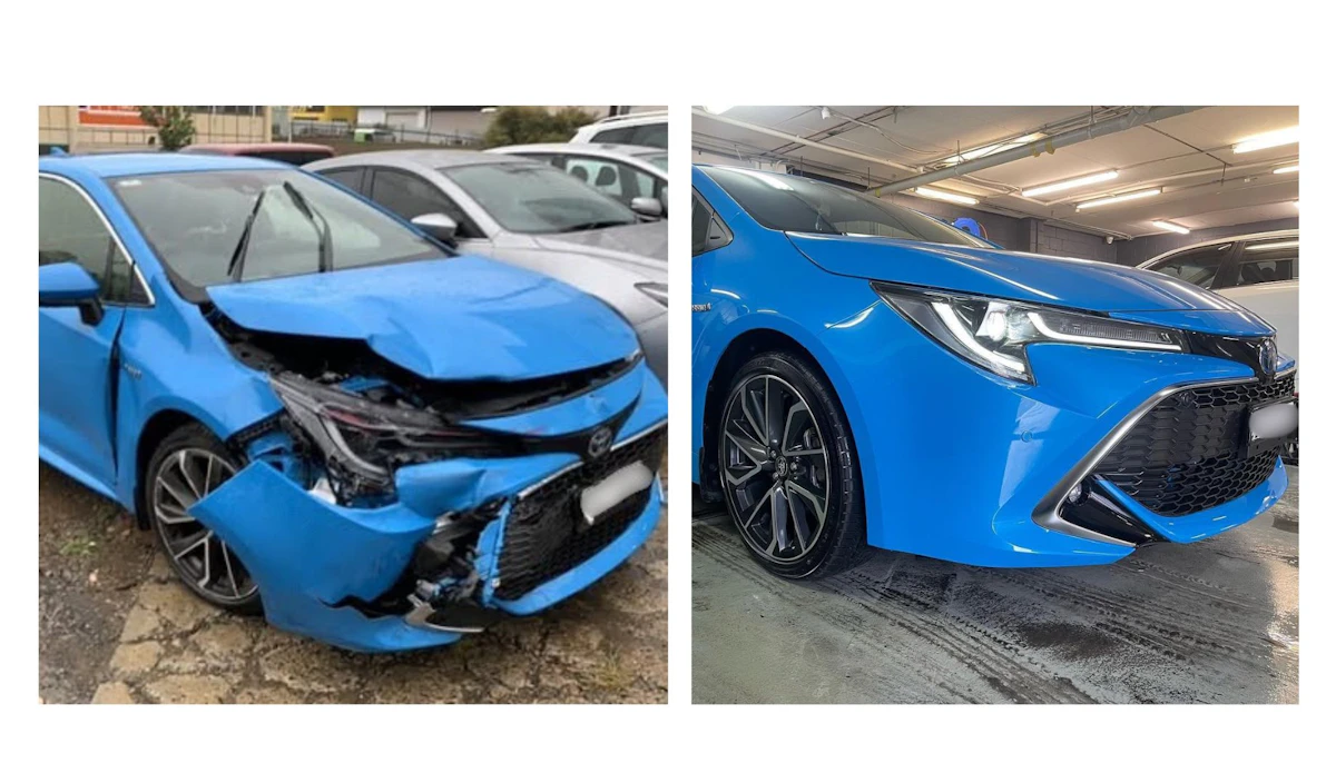 Before and After Smash Repairs